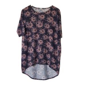 Lularoe | Irma Tunic Blush & Navy | Size 2-6 XS